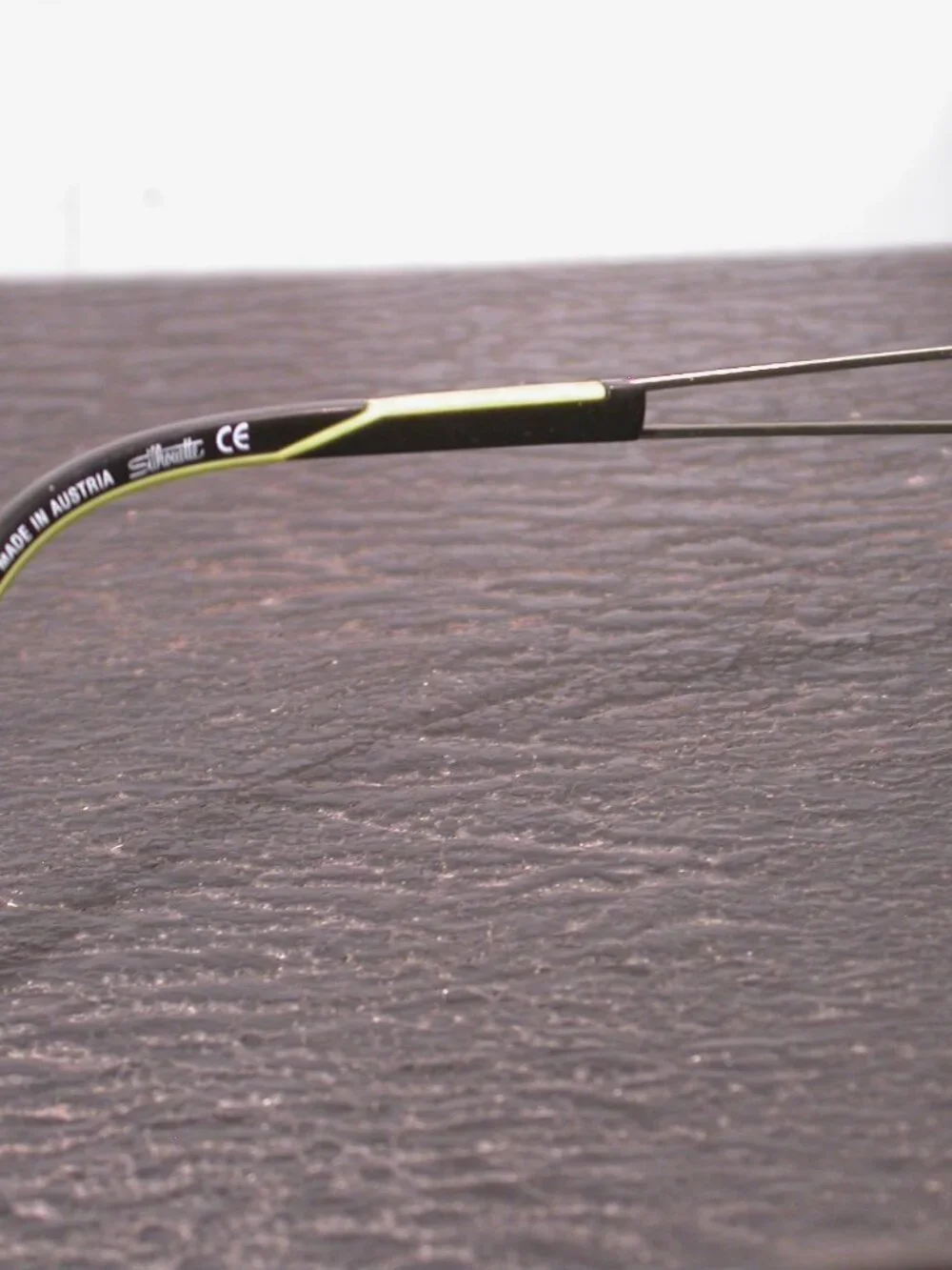 Silhouette Titan Frameless Lime Green Wire Eyeglasses Made in Austria